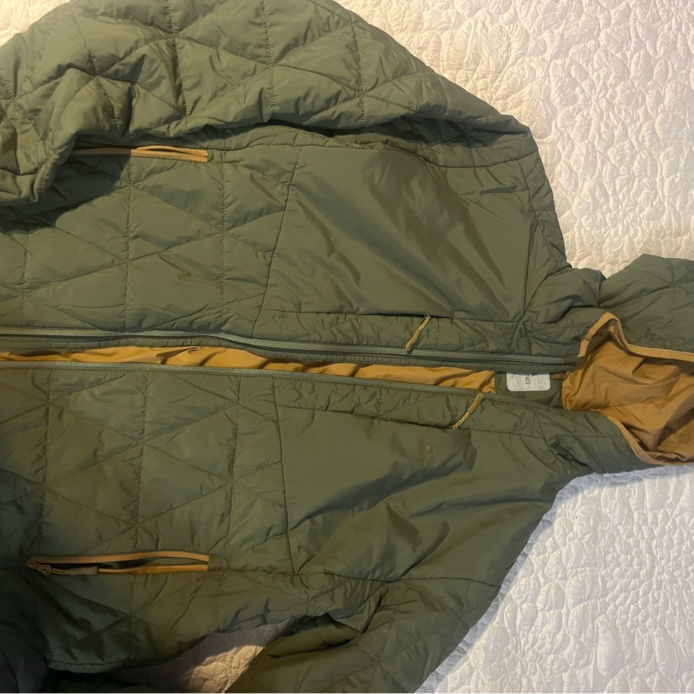 Men's Green Quilted Jacket